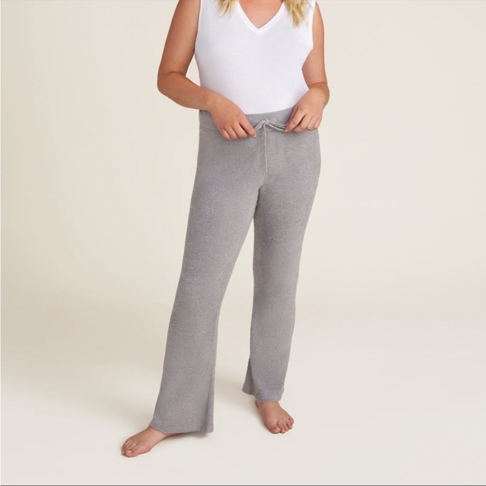 NWT Barefoot Dreams CozyChic Lite Sweatpants in Pewter